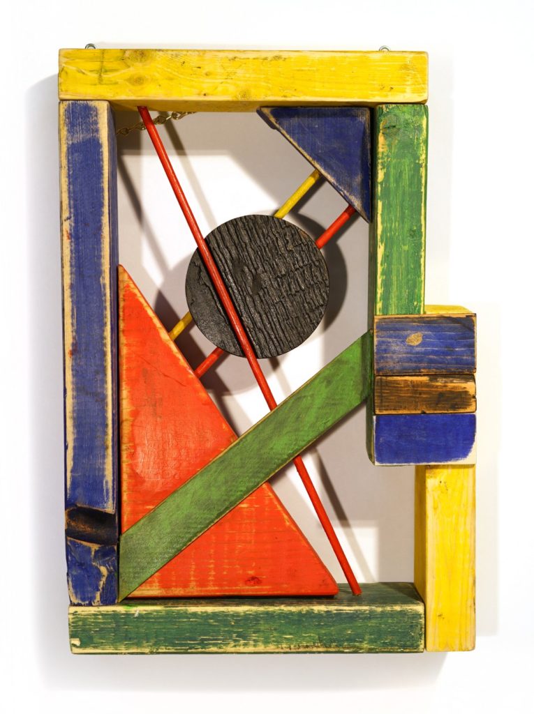 Scrap Wood assemblage (Sold on auction at Small Scale Big Change SAYSi)